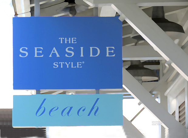 Seaside_Signs_1635 620X154 Canvas print, Midlife Snowbird, Lana Scherer