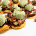 Beef tenderloin nacho bites Midlife Snowbird Recipe