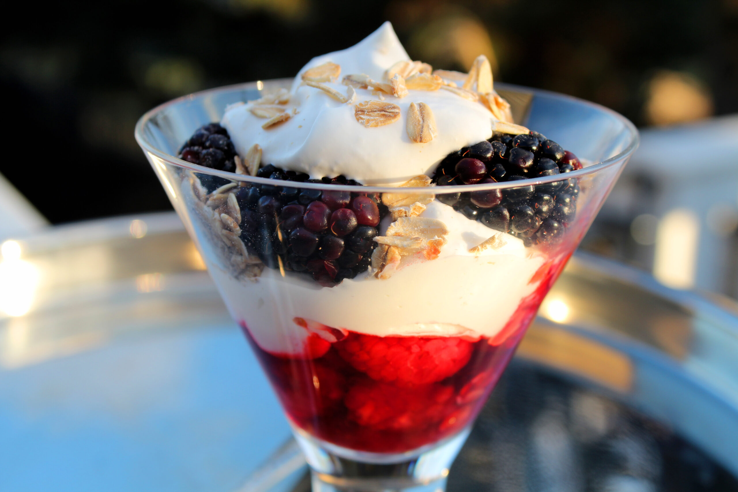 Burns Night Dessert Berry Parfait Midlife Snowbird Recipe